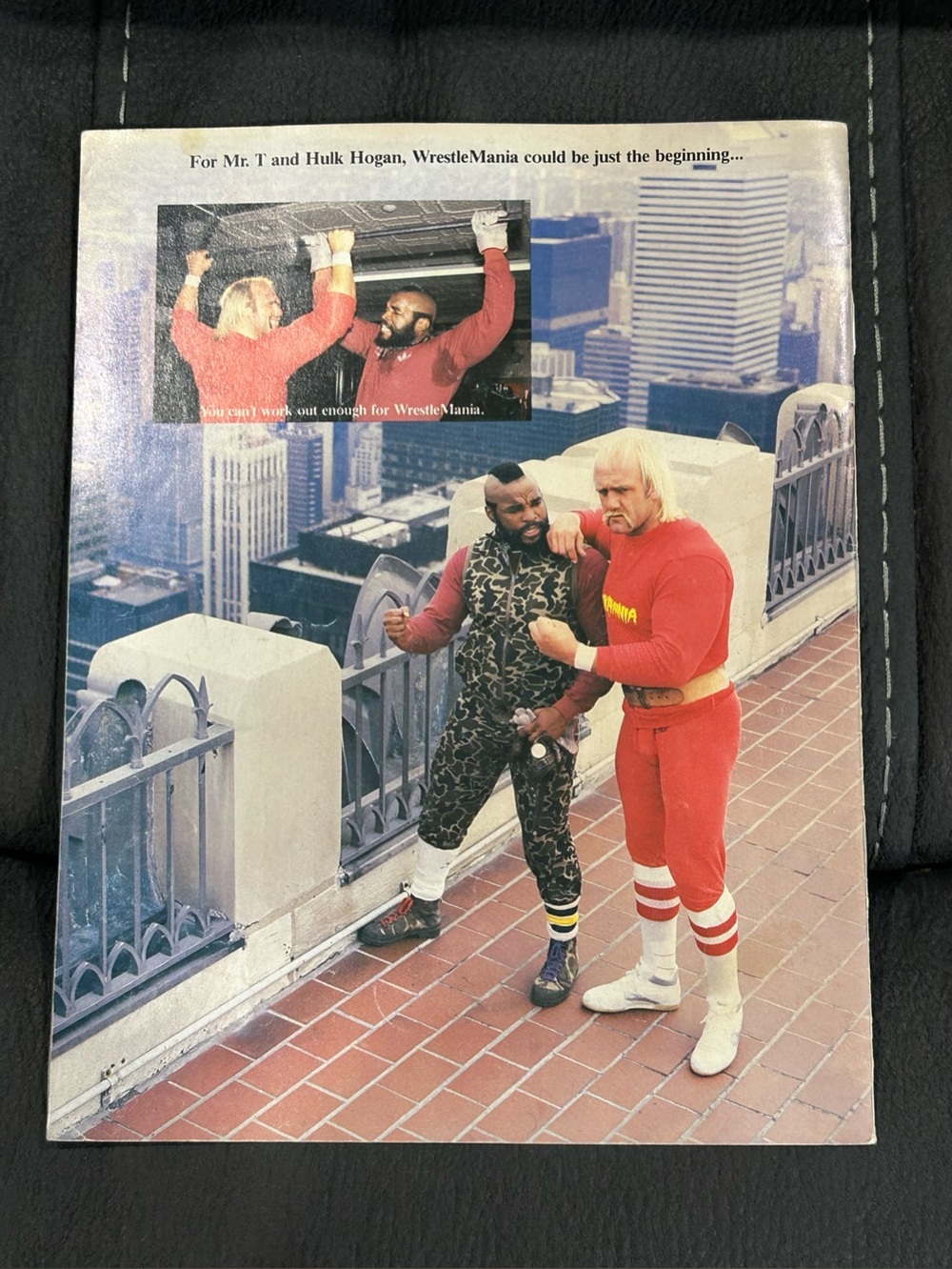 WWF Wrestlemania 1 program! RARE! - Picture 2 of 2